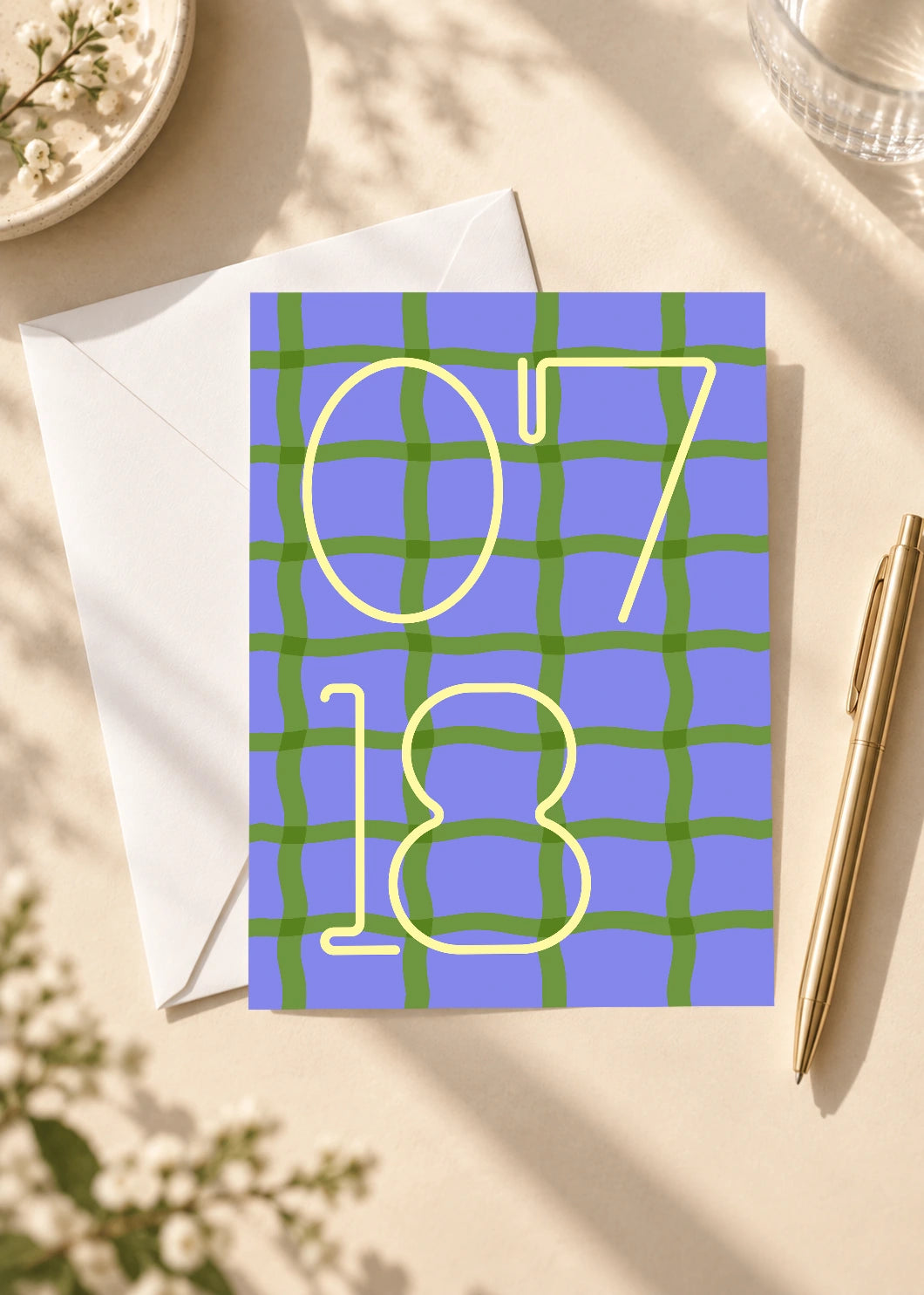 July 18 DAYMARK card — Lime Net — scene 4