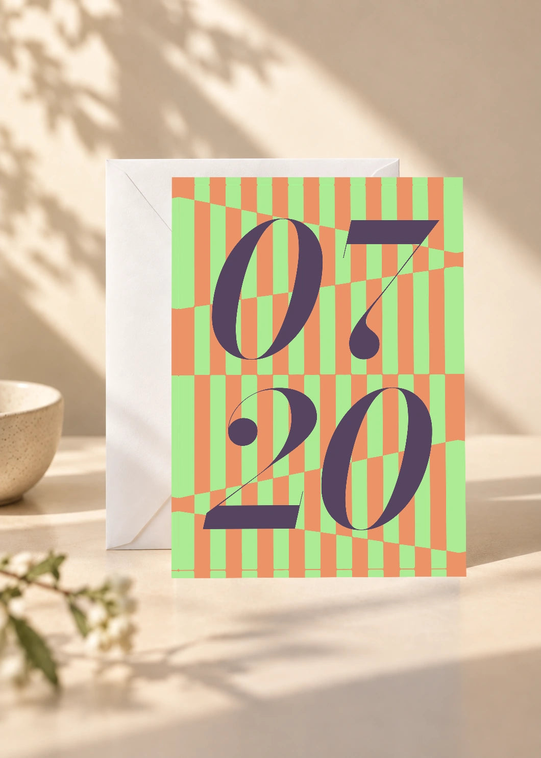 July 20 DAYMARK card — Olive Ledger — scene 1