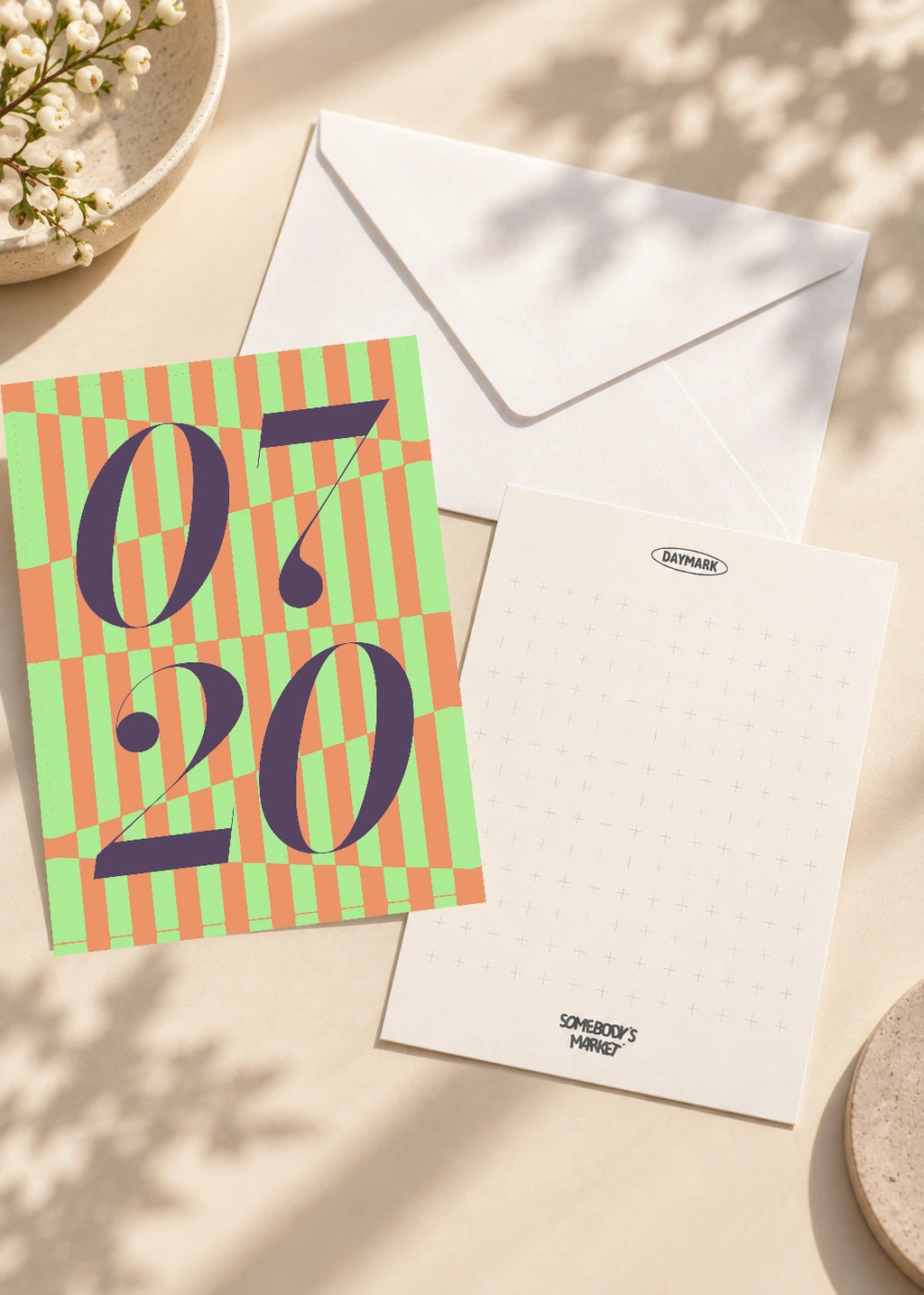 July 20 DAYMARK card — Olive Ledger — scene 2