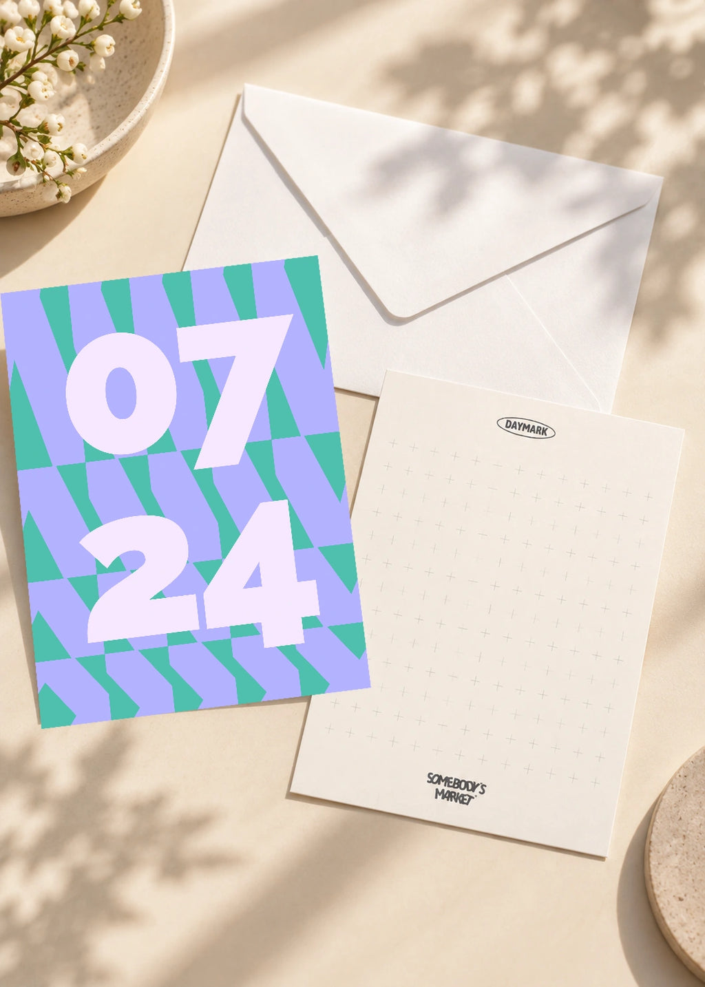 July 24 DAYMARK card — Soft Fan — scene 2