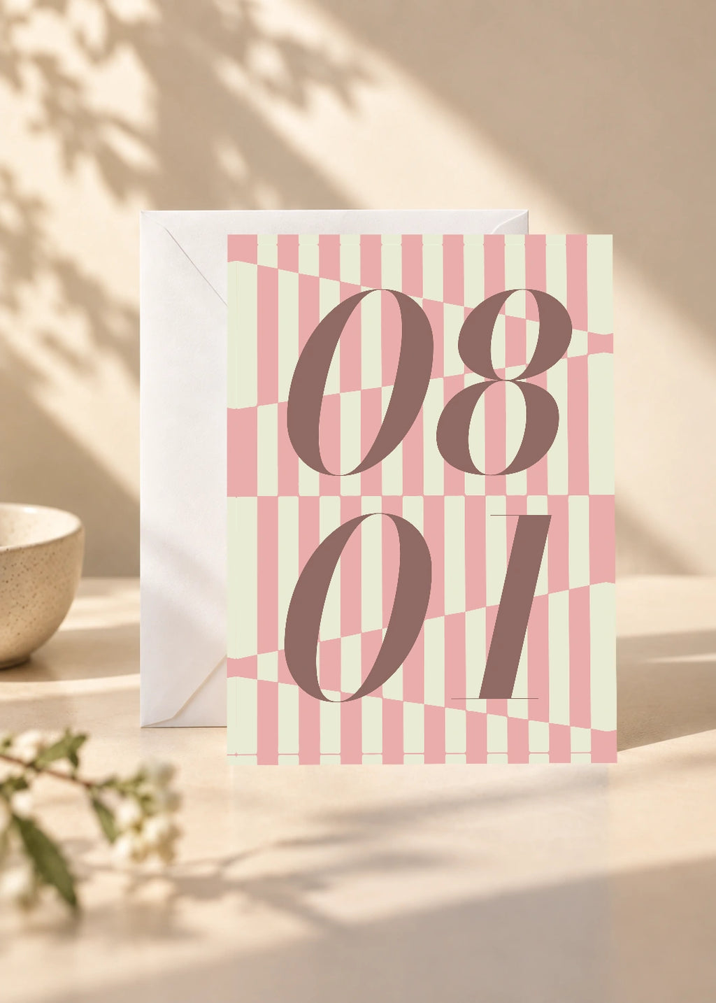August 1 DAYMARK card — Cocoa Check — scene 1