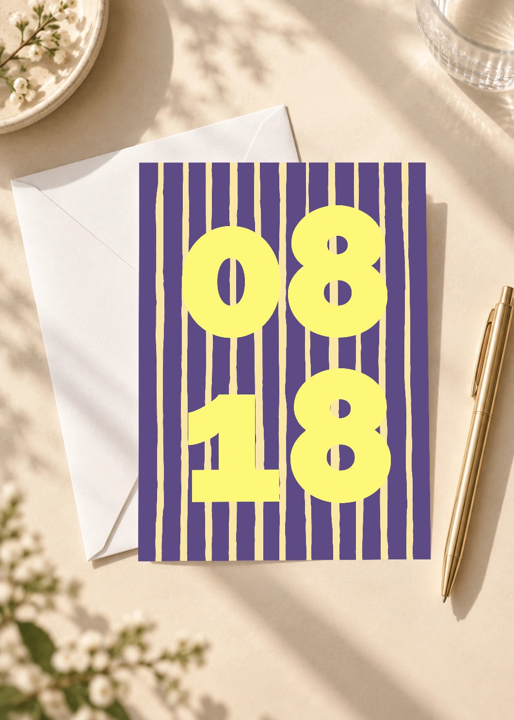 August 18 DAYMARK card — Lemon Rails — scene 4