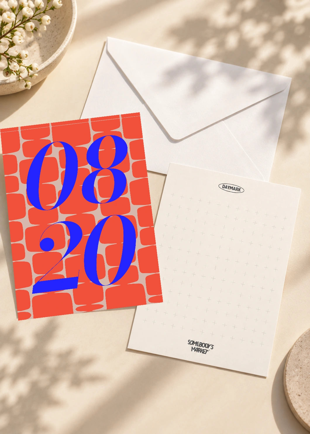 August 20 DAYMARK card — Cobalt Bloom — scene 2