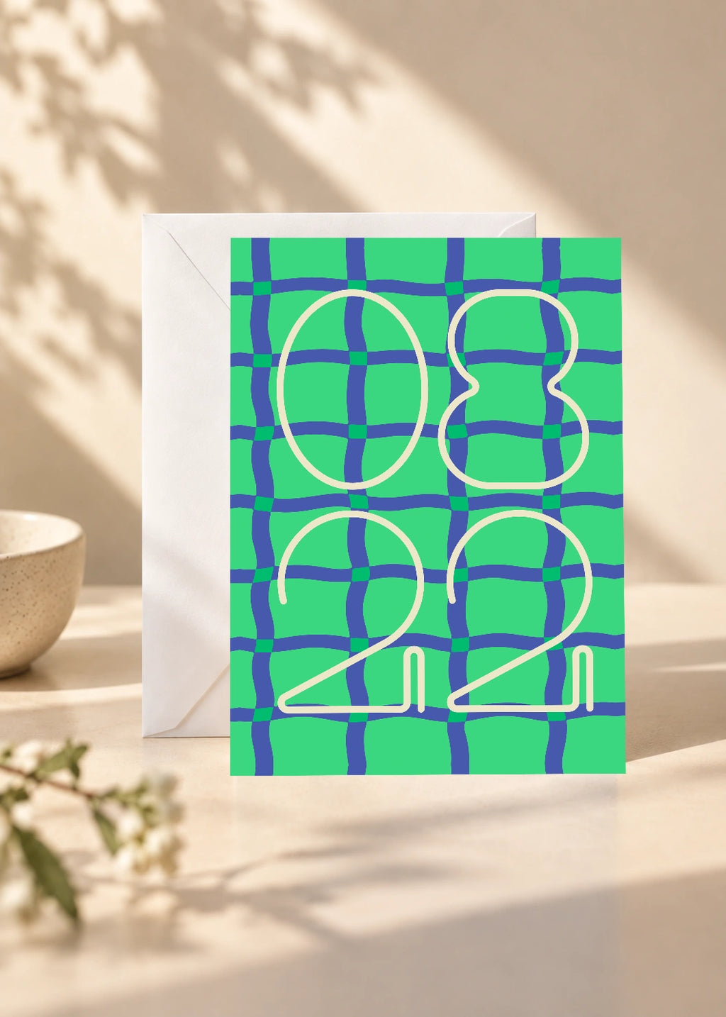 August 22 DAYMARK card — Cream Net — scene 1