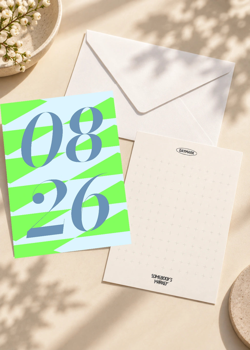 August 26 DAYMARK card — Sky Slant — scene 2