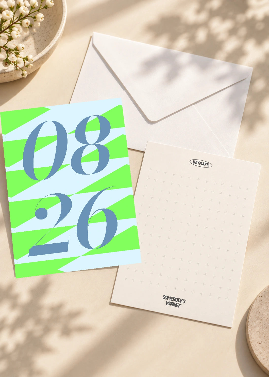 August 26 DAYMARK card — Sky Slant — scene 2