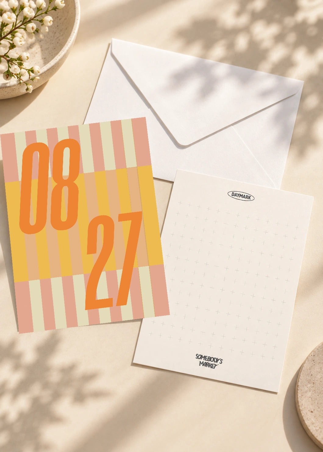 August 27 DAYMARK card — Orange Bands — scene 2