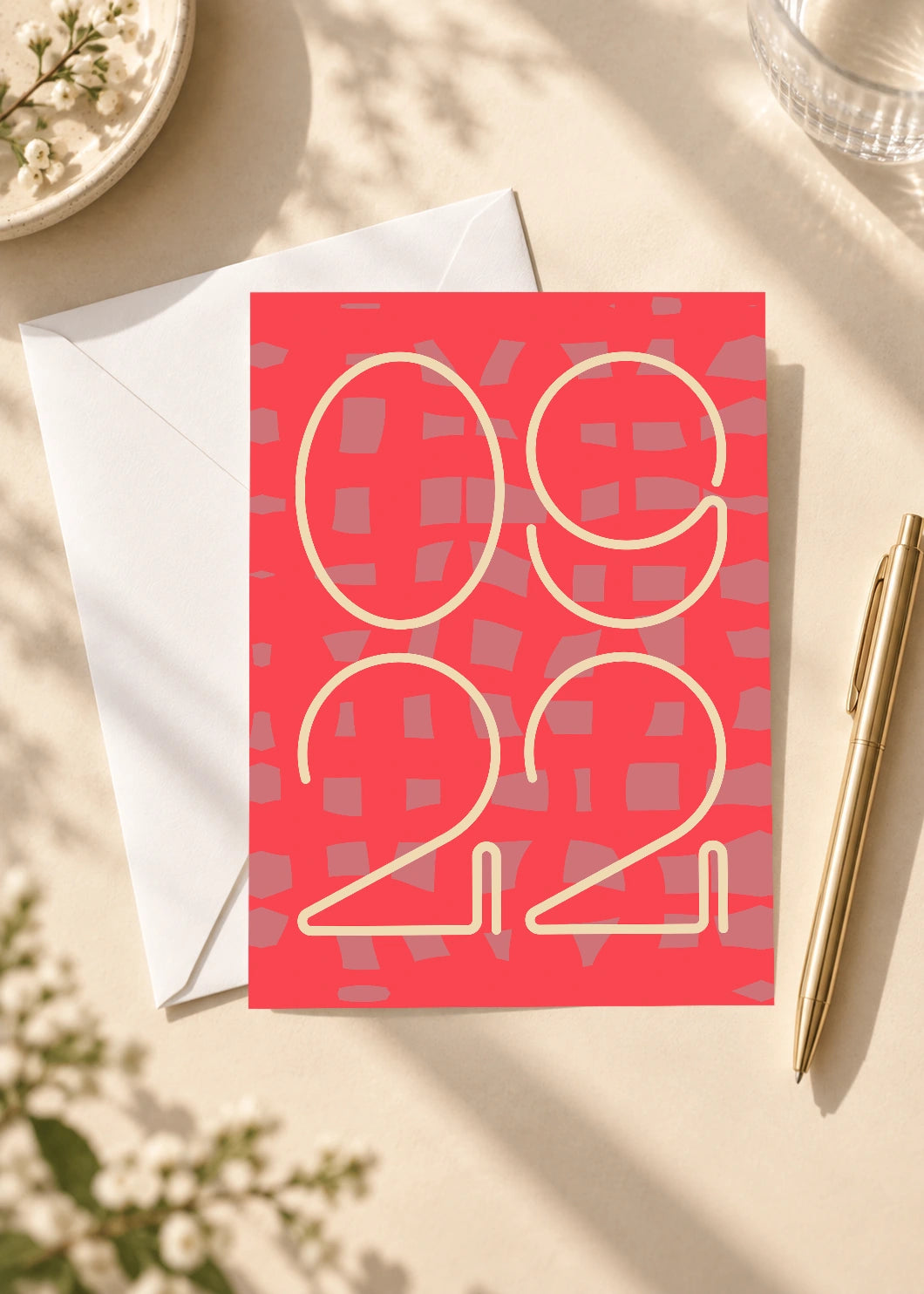 September 22 DAYMARK card — Cream Matrix — scene 4