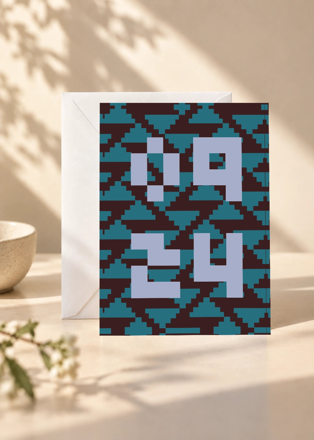 September 24 DAYMARK card — Ice Weave — scene 1