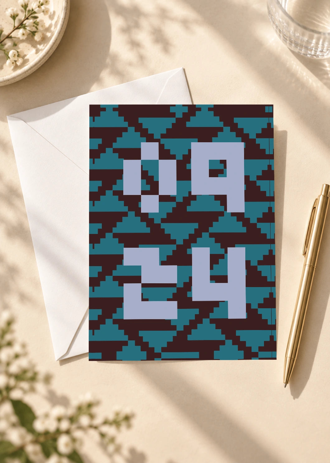 September 24 DAYMARK card — Ice Weave — scene 4