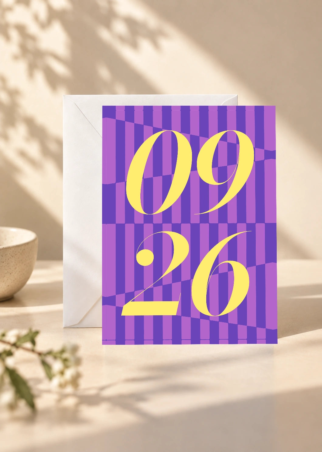 September 26 DAYMARK card — Yellow Ledger — scene 1