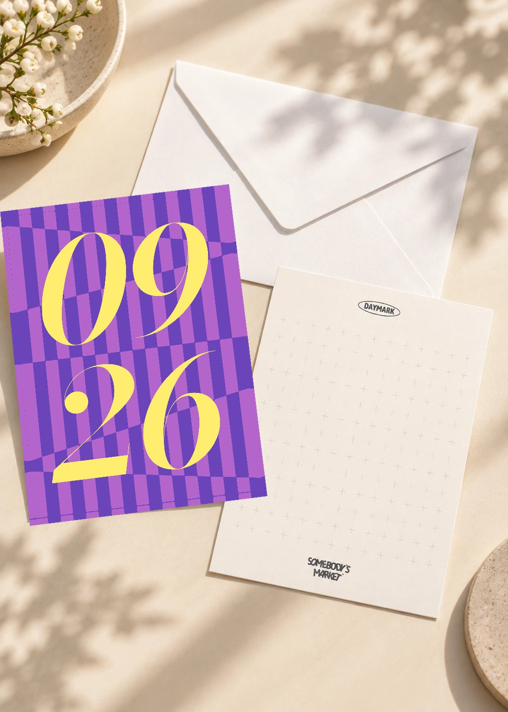 September 26 DAYMARK card — Yellow Ledger — scene 2