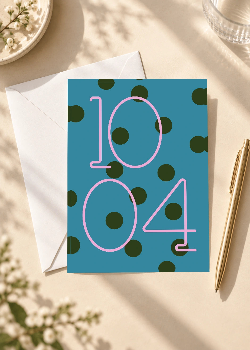 October 4 DAYMARK card — Rose Orbit — scene 4