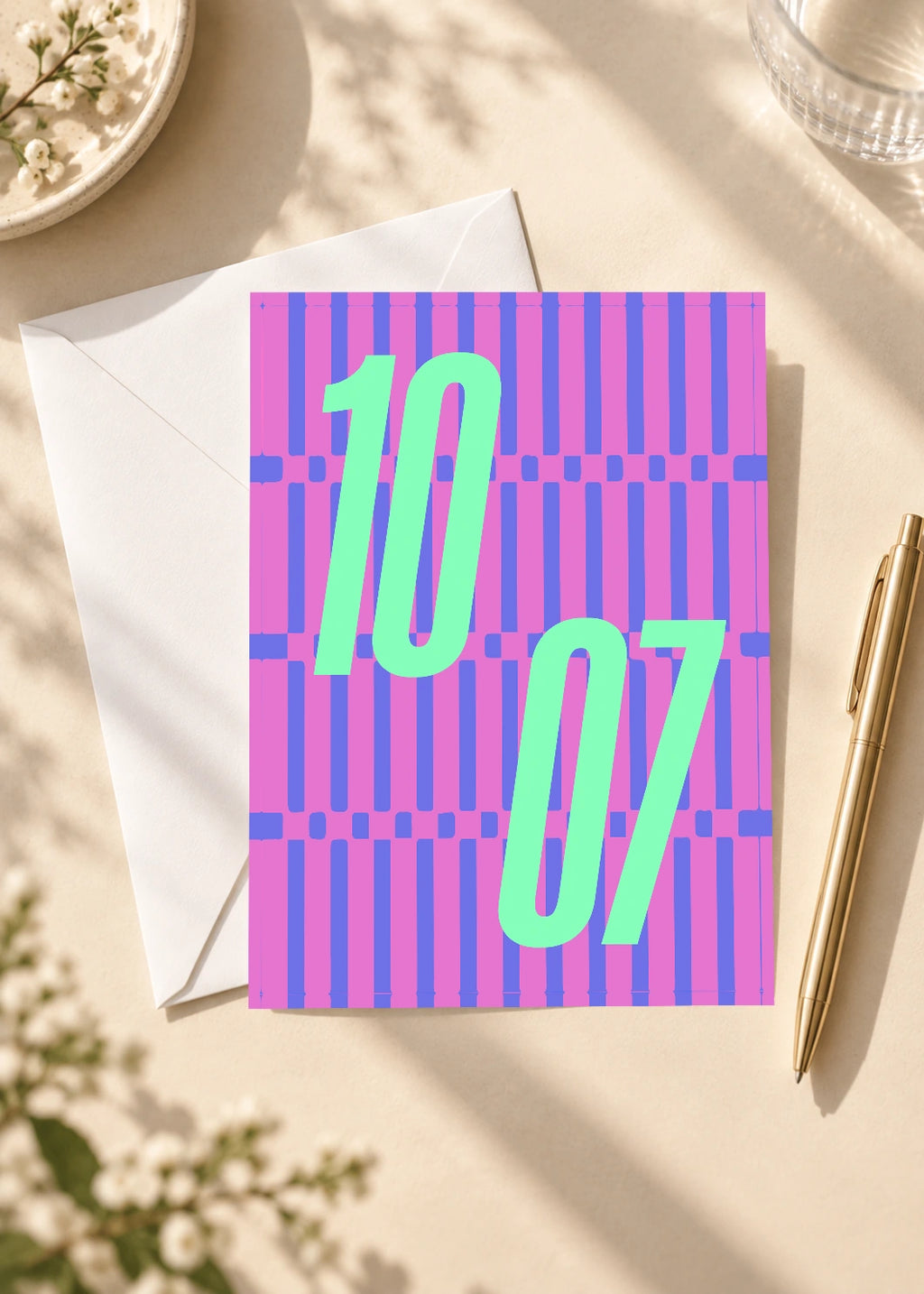 October 7 DAYMARK card — Mint Rail — scene 4