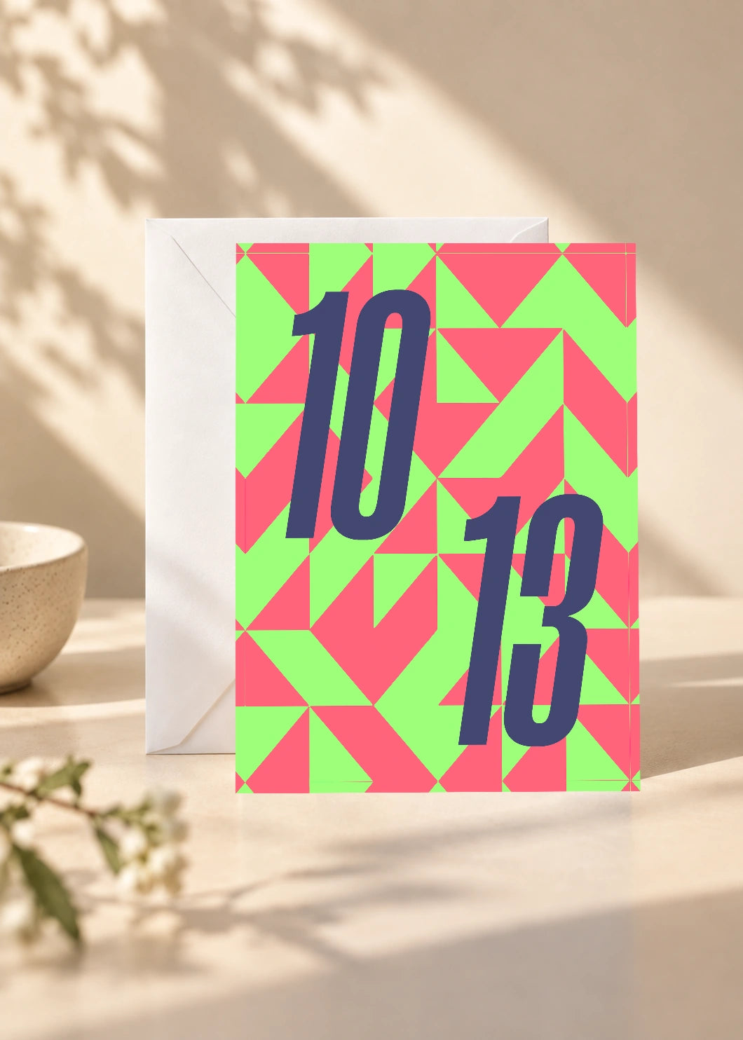 October 13 DAYMARK card — Navy Cut — scene 1
