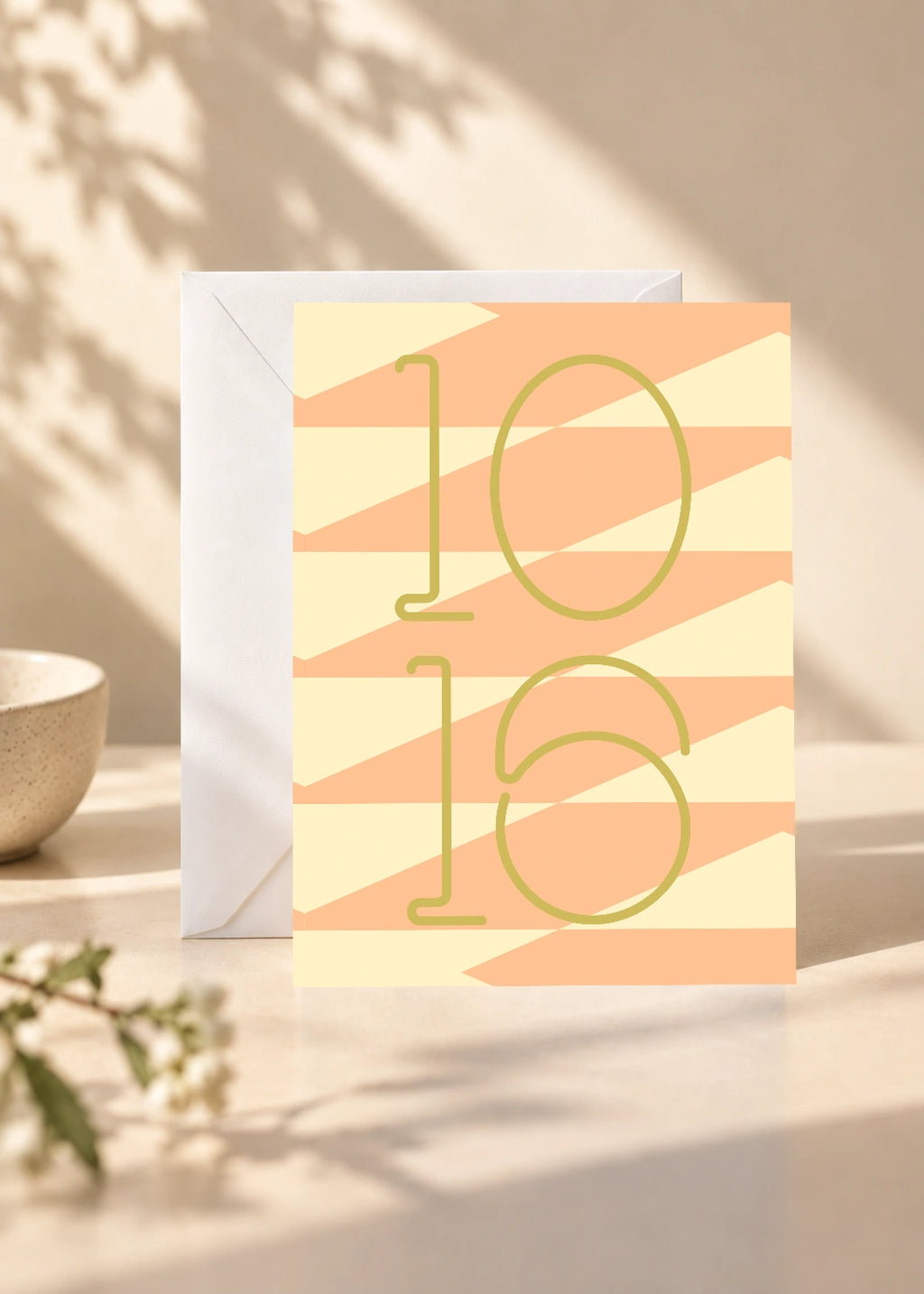 October 16 DAYMARK card — Olive Passage — scene 1