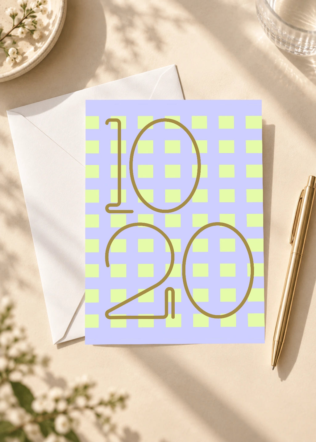 October 20 DAYMARK card — Olive Gridline — scene 4
