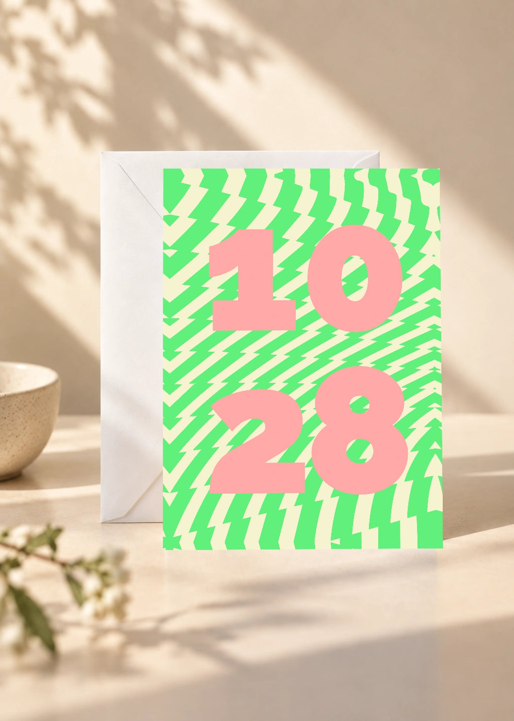 October 28 DAYMARK card — Blush Rush — scene 1