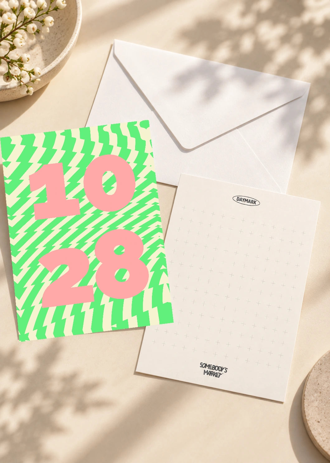 October 28 DAYMARK card — Blush Rush — scene 2