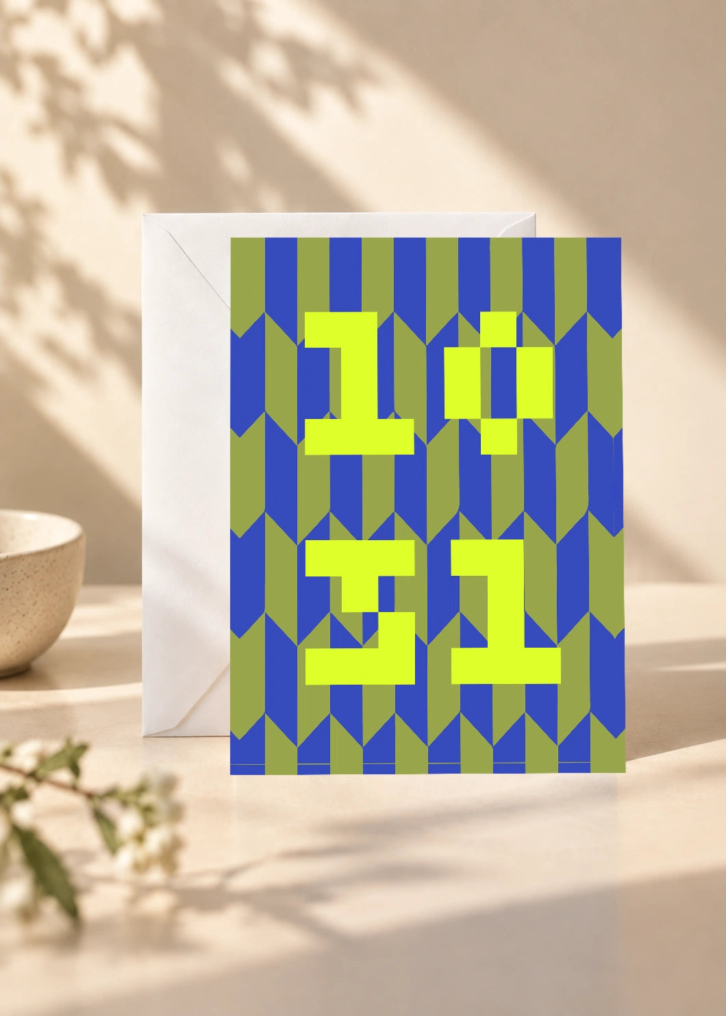 October 31 DAYMARK card — Acid Blocks — scene 1
