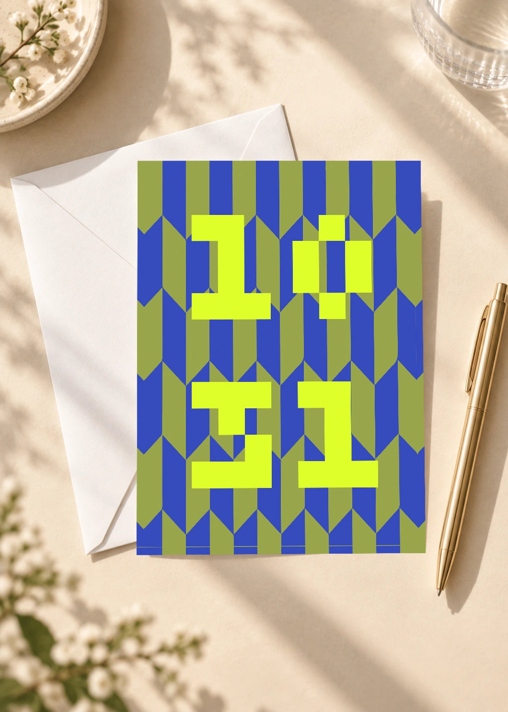 October 31 DAYMARK card — Acid Blocks — scene 4