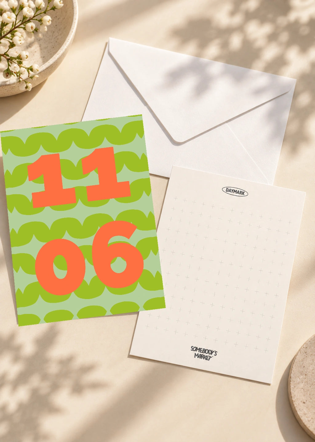 November 6 DAYMARK card — Coral Waves — scene 2