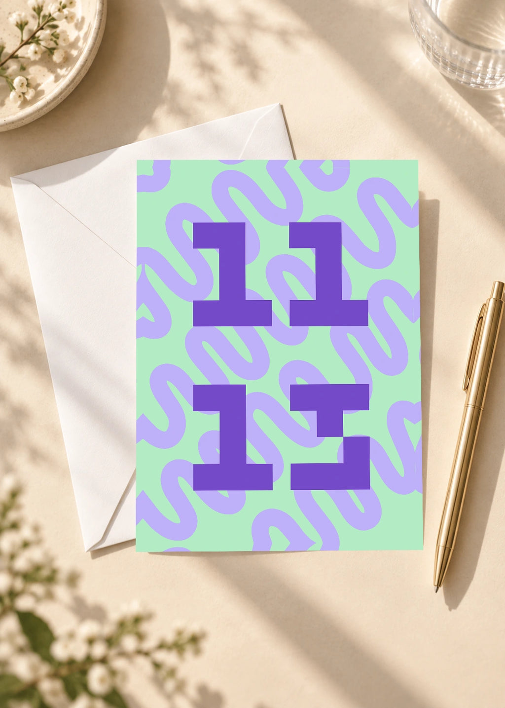 November 13 DAYMARK card — Purple Modules — scene 4