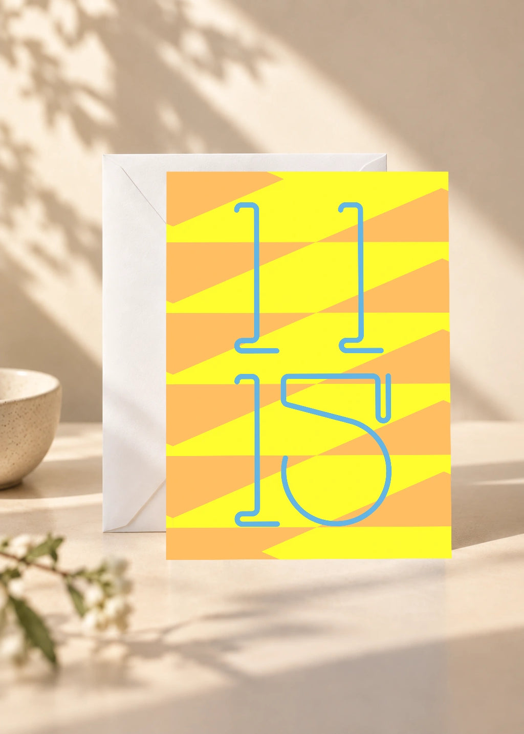 November 15 DAYMARK card — Azure Angle — scene 1