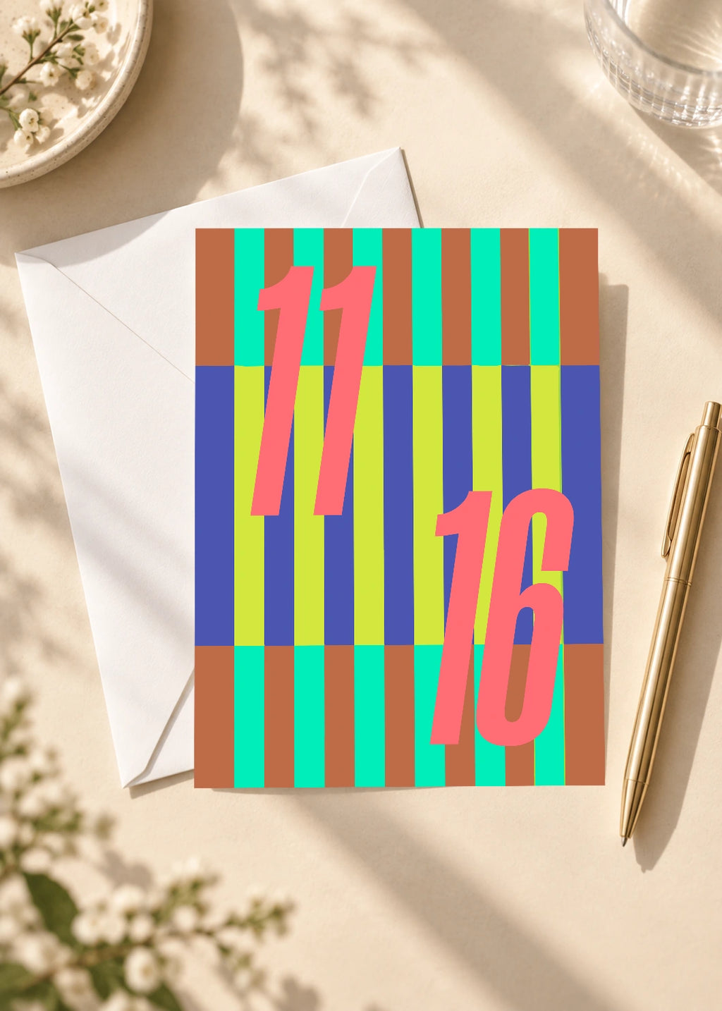 November 16 DAYMARK card — Coral Rails — scene 4