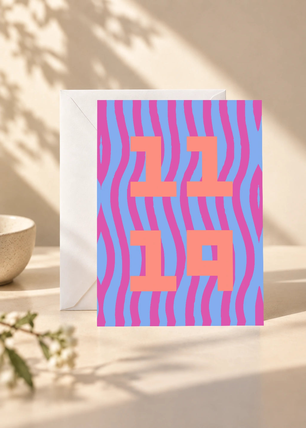 November 19 DAYMARK card — Coral Ripple — scene 1