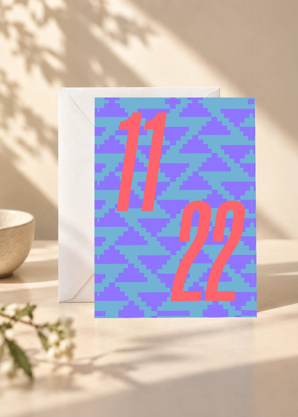 November 22 DAYMARK card — Coral Static — scene 1
