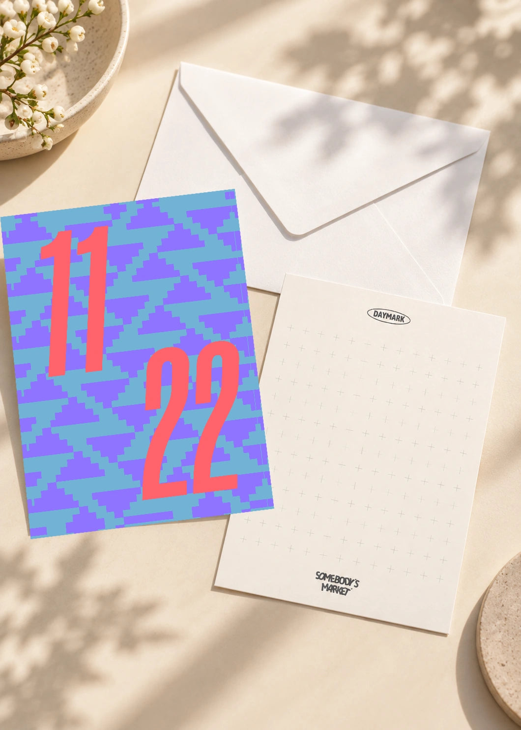 November 22 DAYMARK card — Coral Static — scene 2