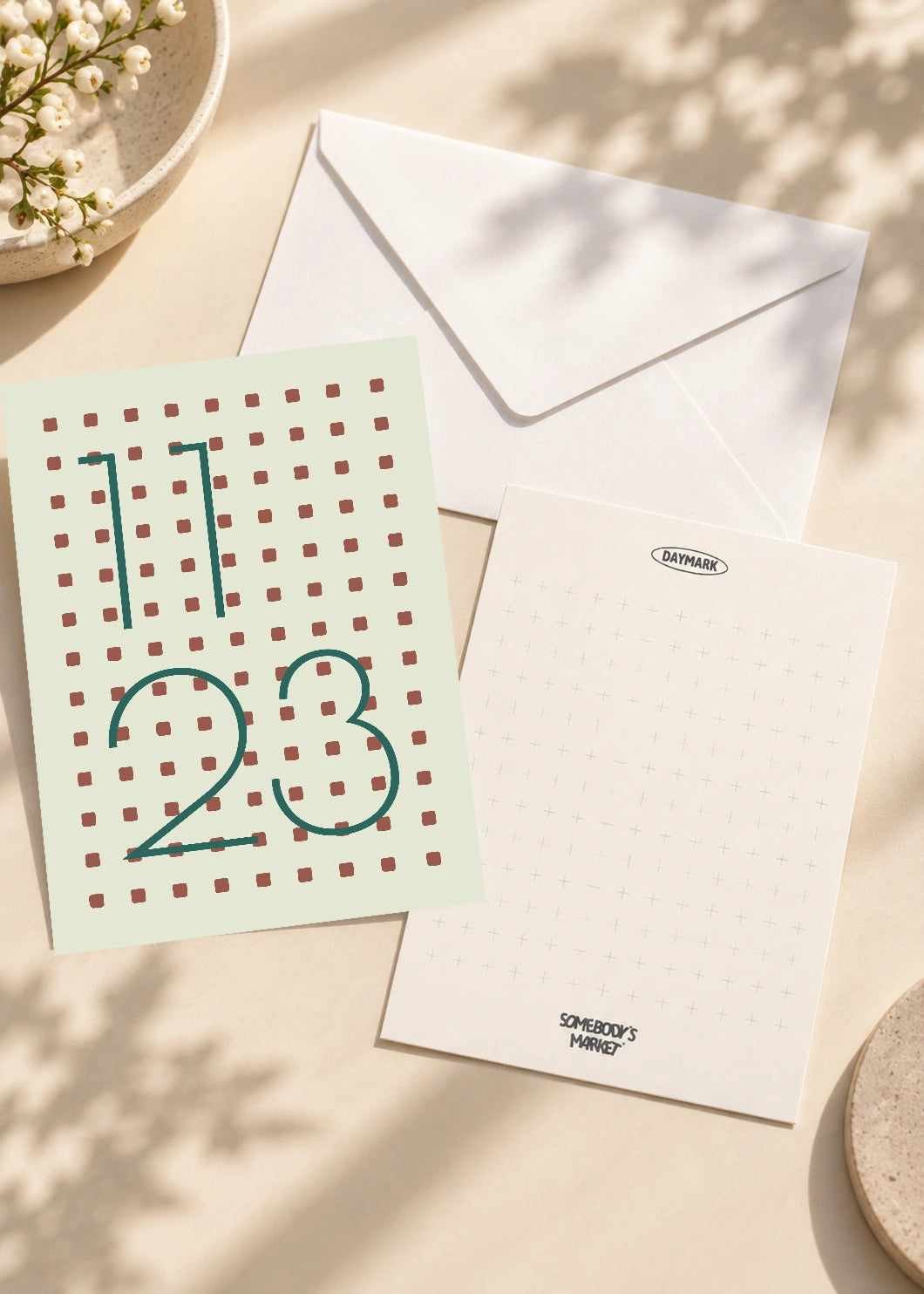 November 23 DAYMARK card — Forest Register — scene 2