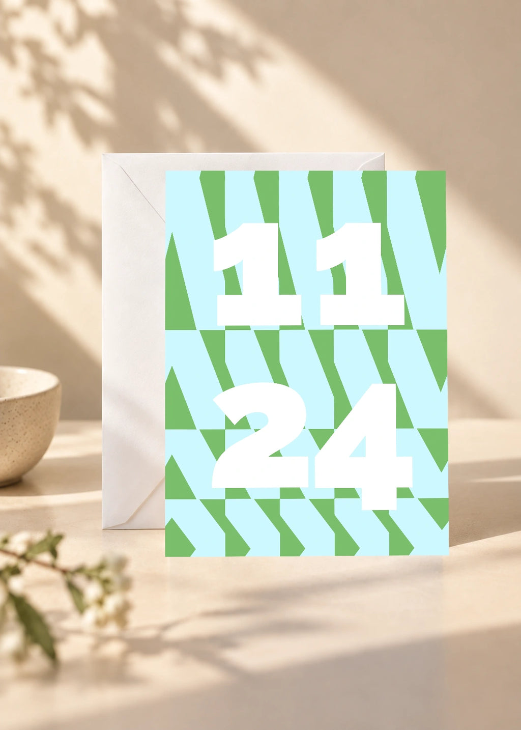 November 24 DAYMARK card — White Fan — scene 1