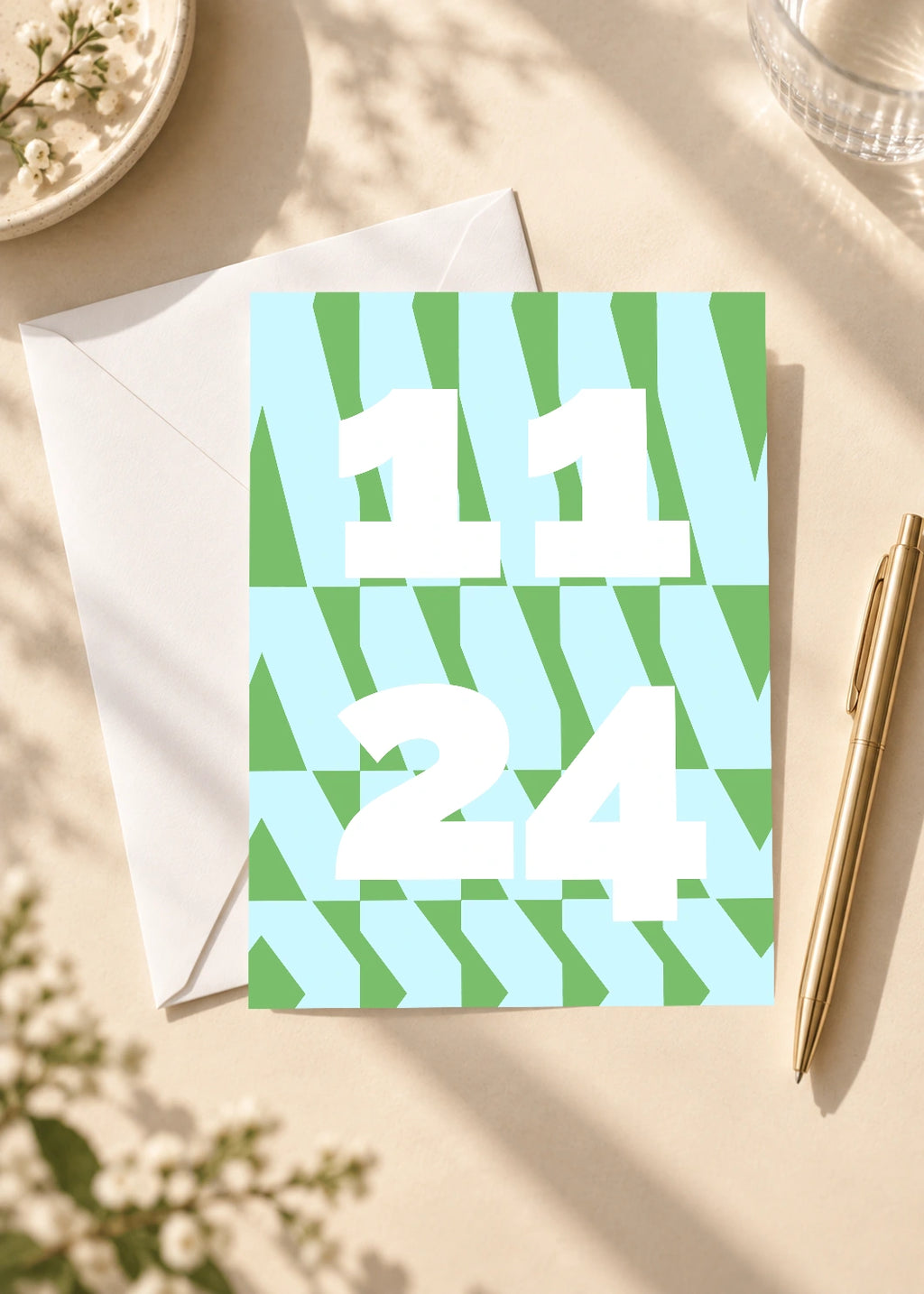 November 24 DAYMARK card — White Fan — scene 4