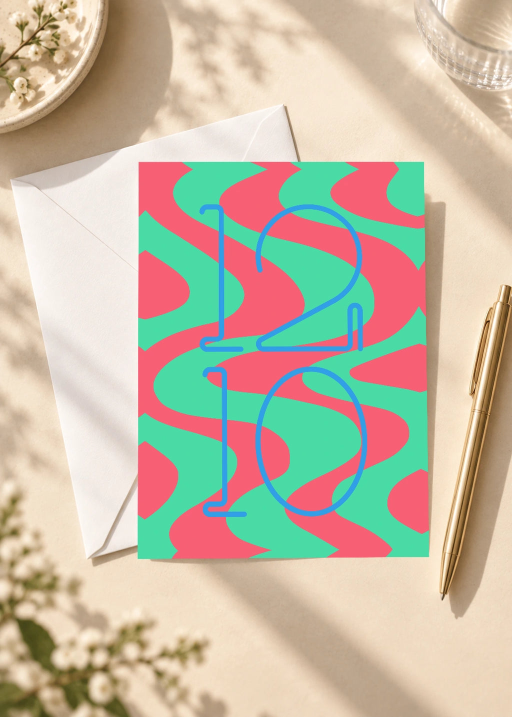 December 10 DAYMARK card — Aqua Drift — scene 4