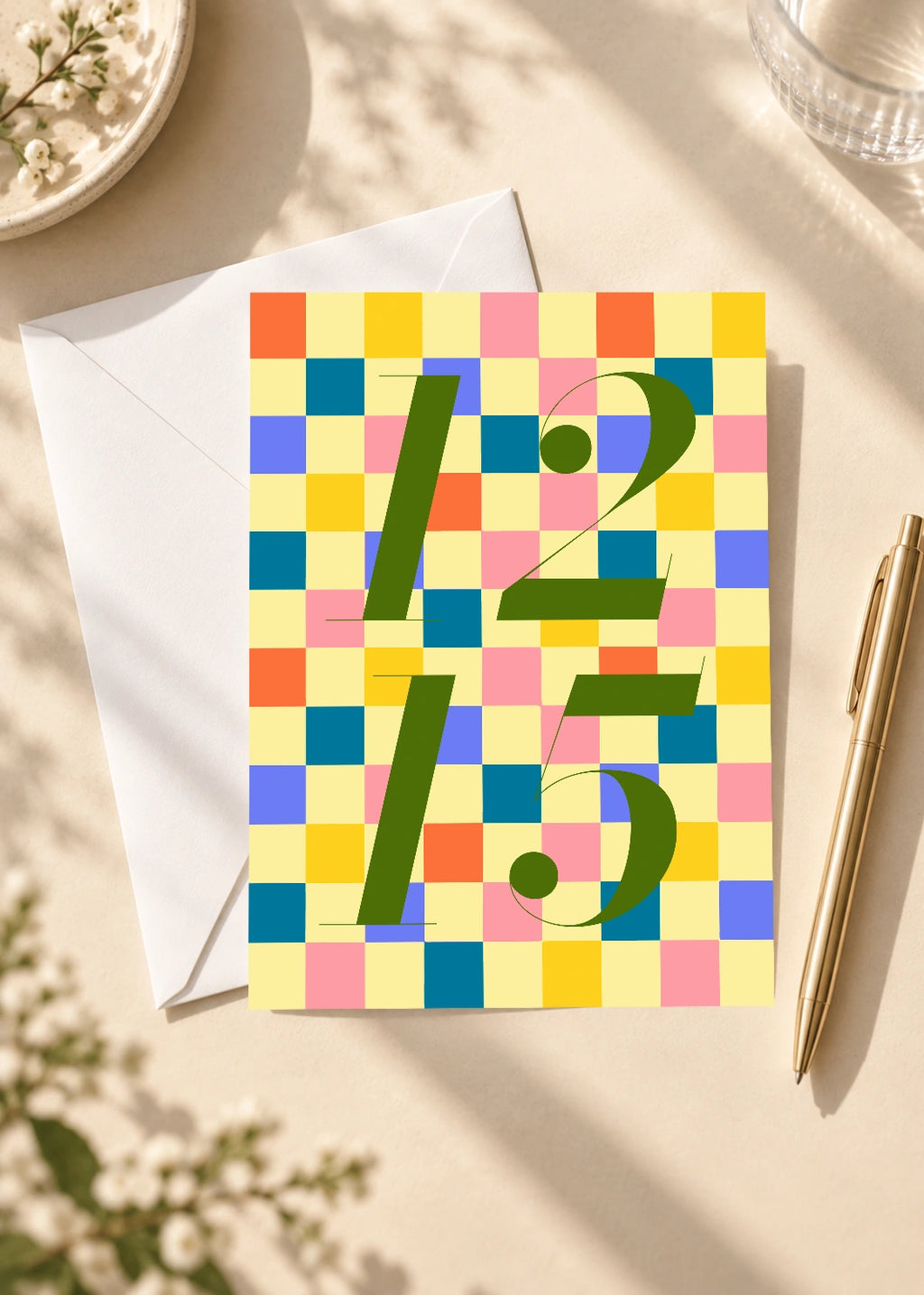 December 15 DAYMARK card — Olive Mosaic — scene 4