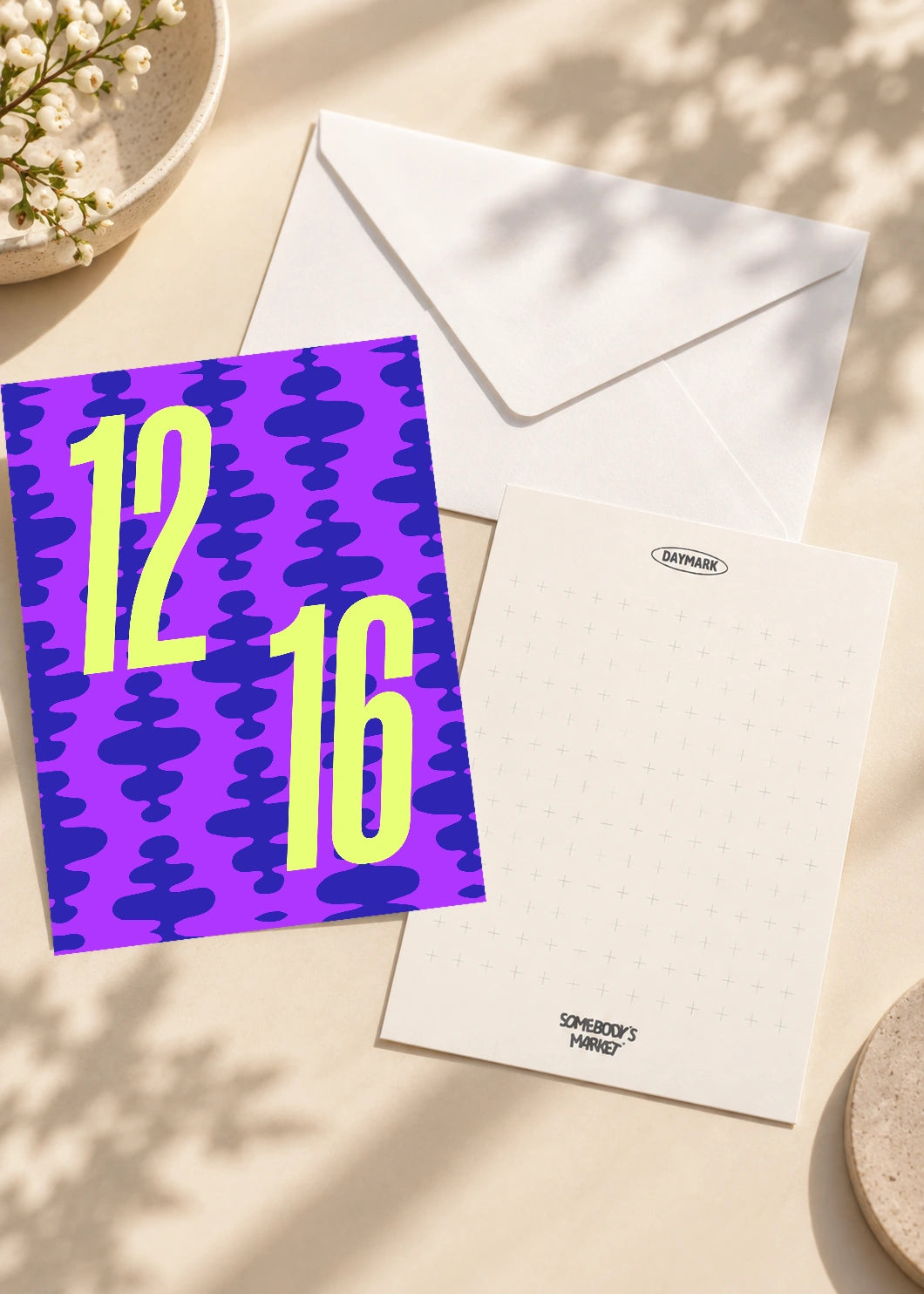 December 16 DAYMARK card — Lime Ripple — scene 2