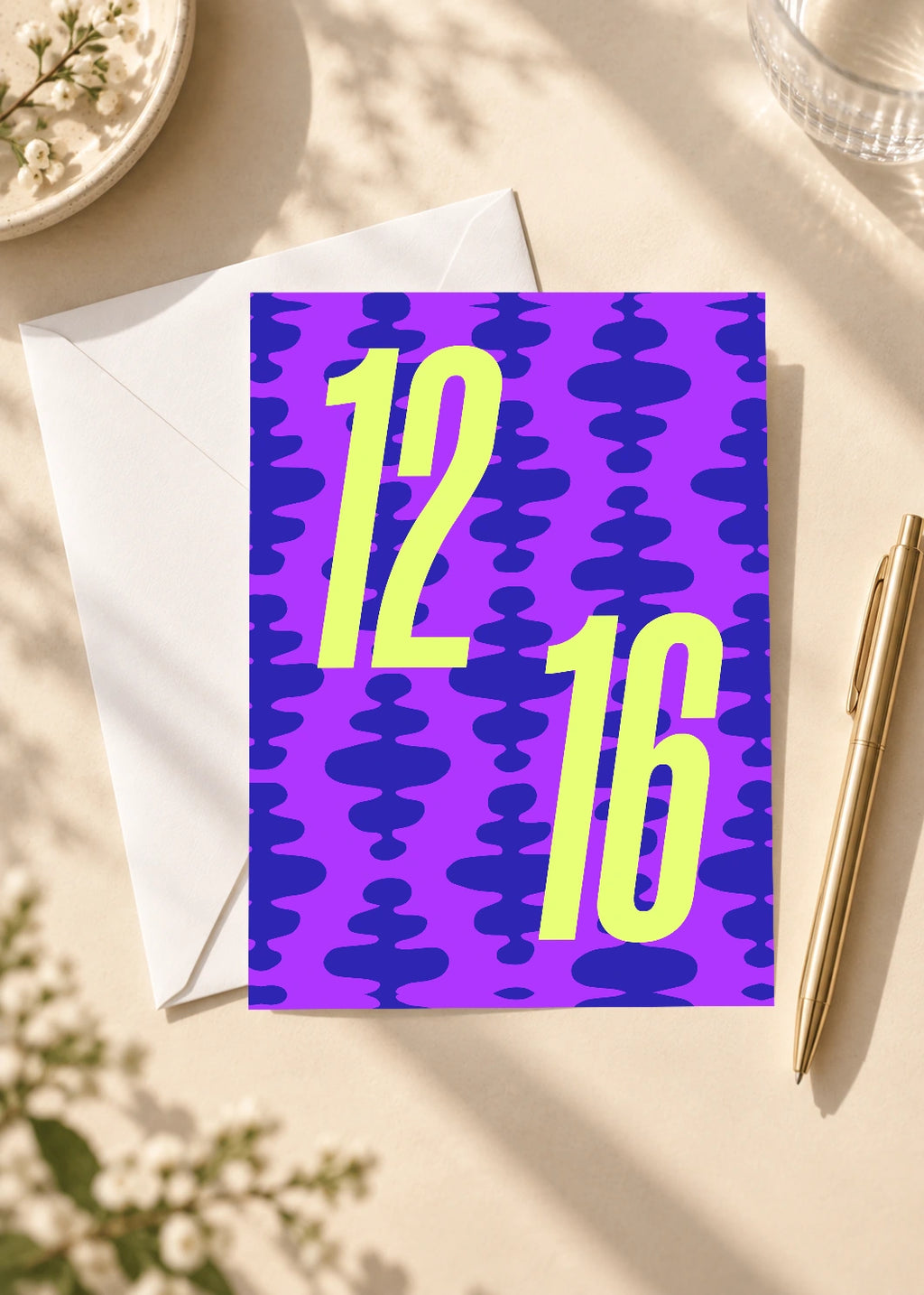 December 16 DAYMARK card — Lime Ripple — scene 4