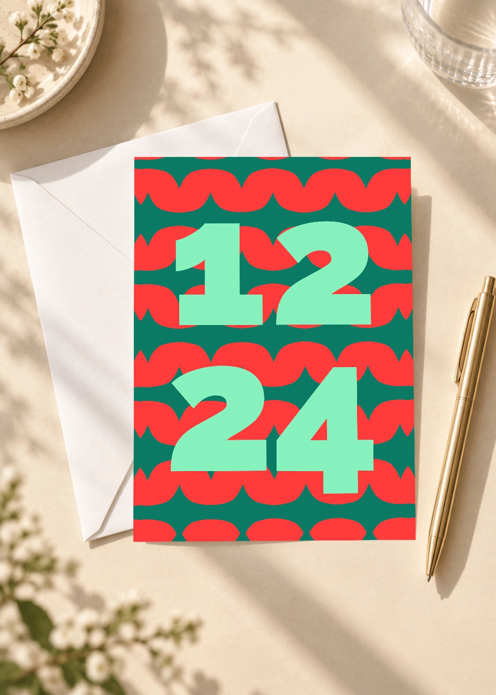 December 24 DAYMARK card — Mint Tide — scene 4