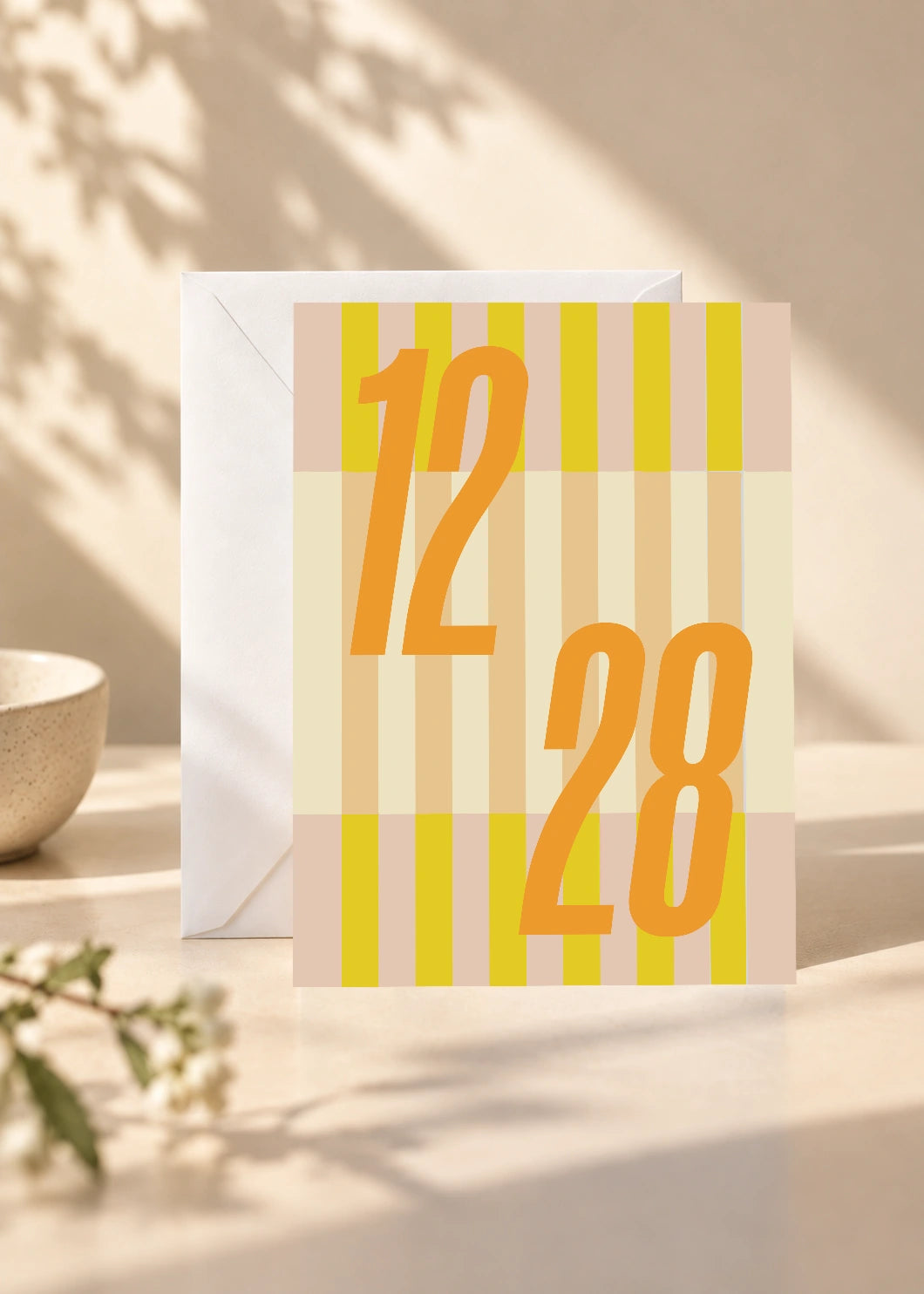 December 28 DAYMARK card — Amber Bands — scene 1