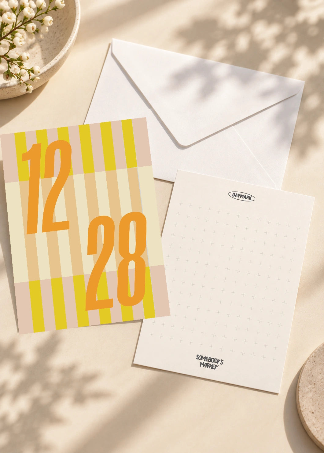 December 28 DAYMARK card — Amber Bands — scene 2