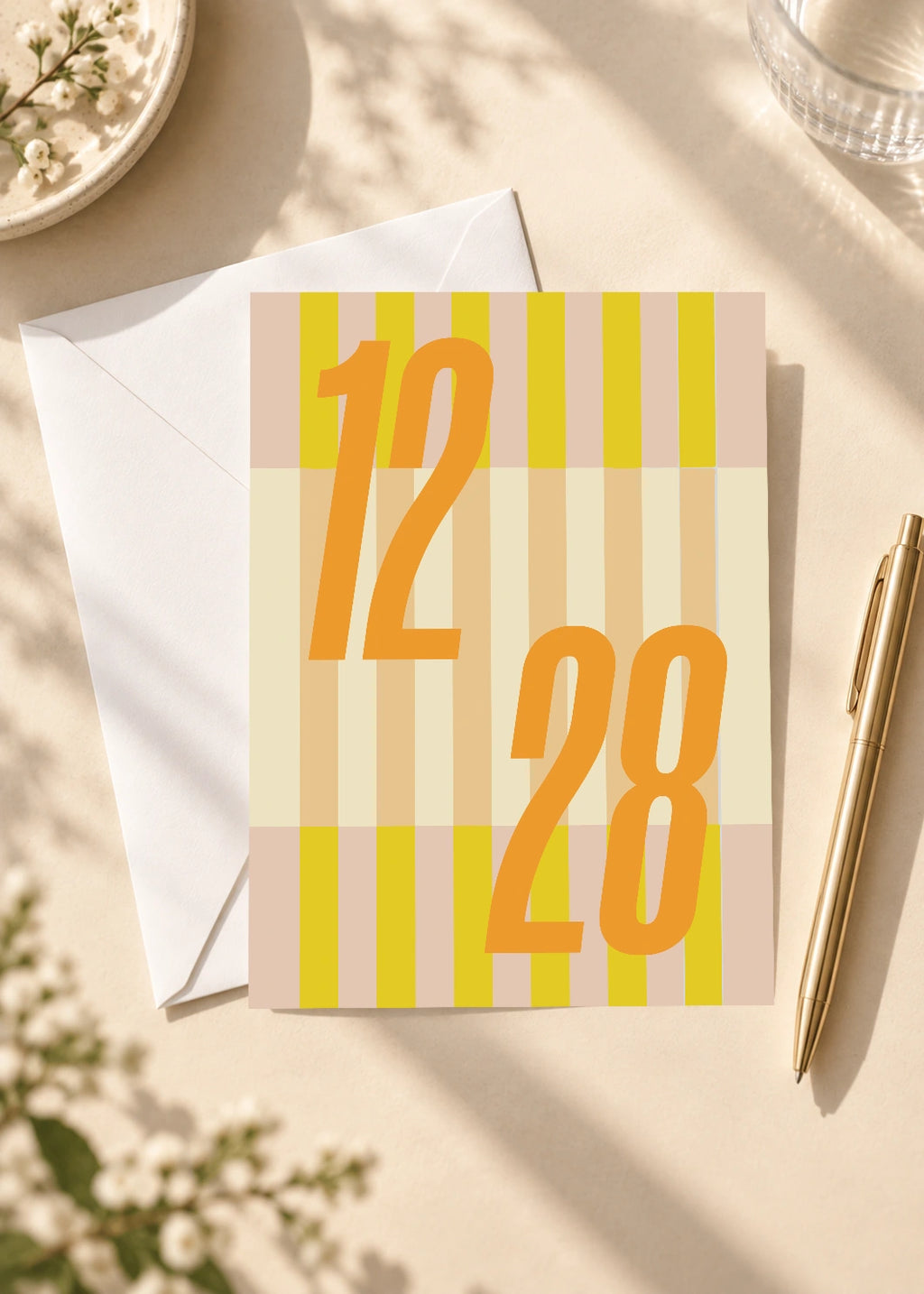 December 28 DAYMARK card — Amber Bands — scene 4