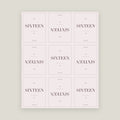 Sixteen · 16th Birthday Wrapping Paper