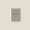 Eighty-Five · 85th Birthday Card