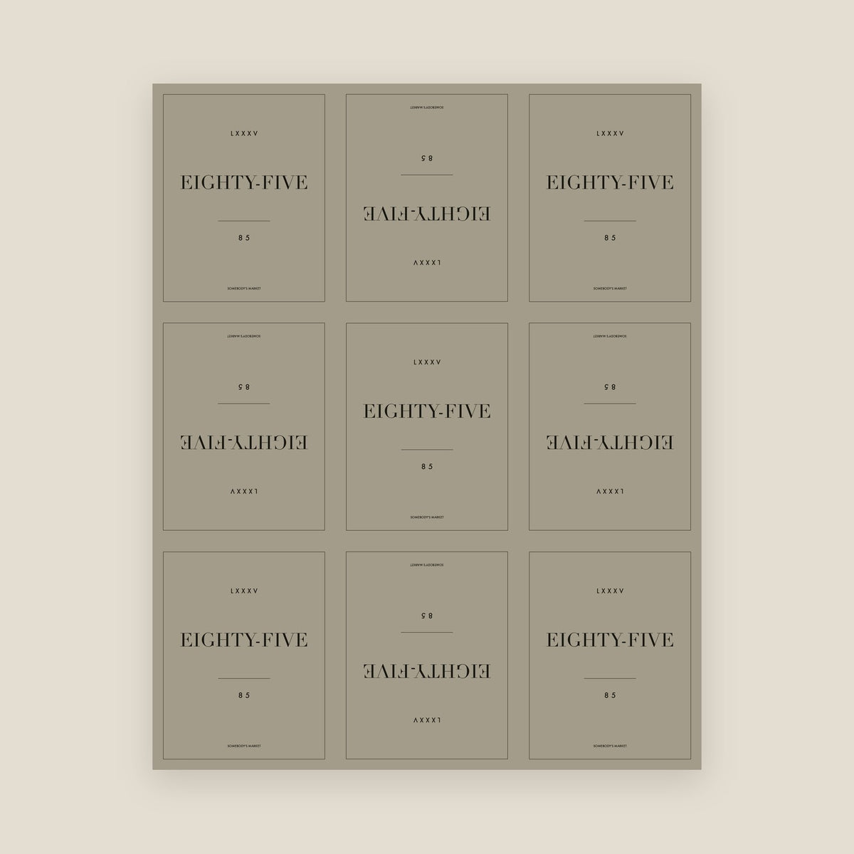 Eighty-Five · 85th Birthday Wrapping Paper