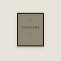 Ninety-Five · 95th Birthday Print