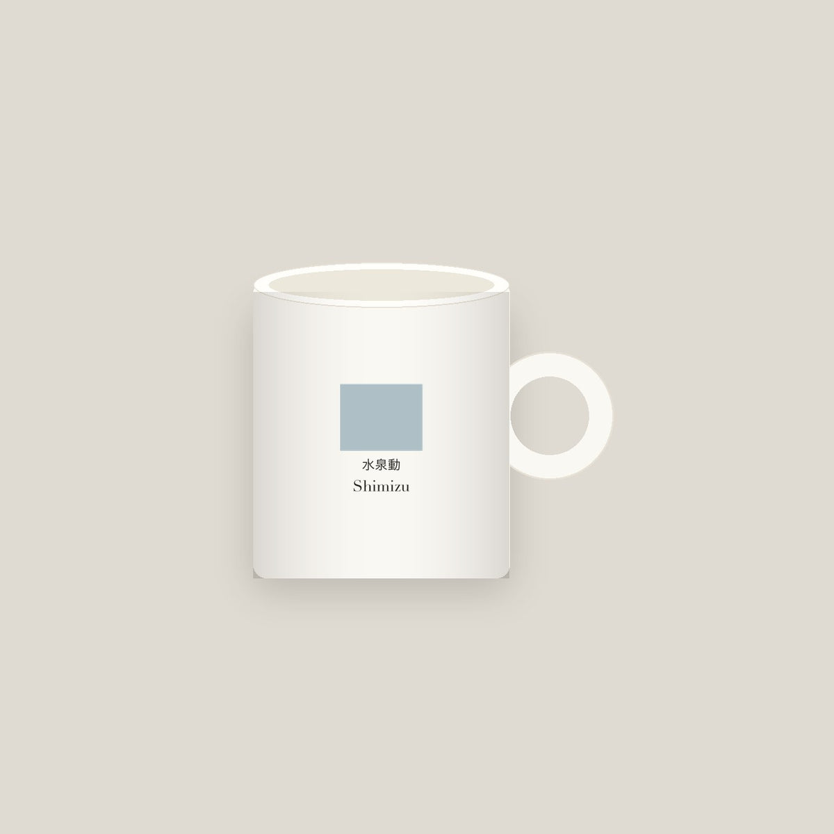 Shimizu · Springs thaw Mug