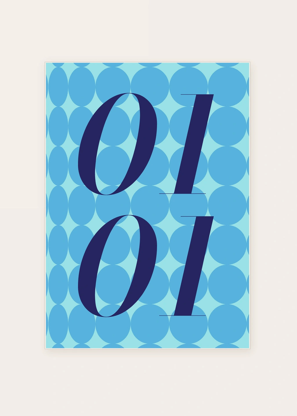 January 1 DAYMARK card — First Rhythm — clean