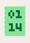 January 14 DAYMARK card — Green Current — clean